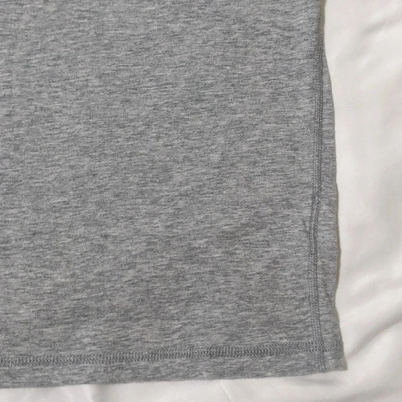 Calvin Klein Performance Sleeveless Boxy Crop Top, Color Gray Size L - Picture 7 of 14
